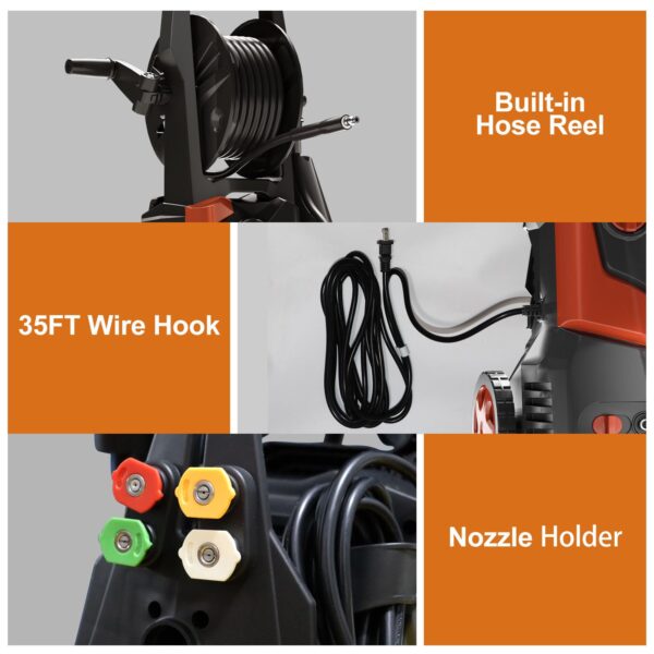Electric Pressure Washer 4000 PSI 3.2 GPM Power Washer - Image 2
