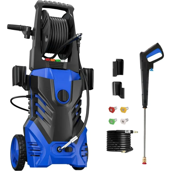 Electric Pressure Washer 4500PSI 3.1 GPM Power Washer 4 Different Pressure Tips