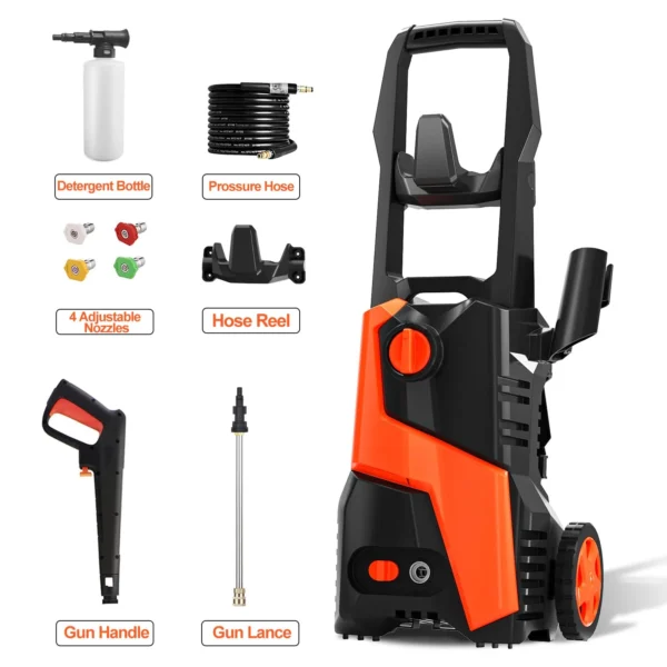 Powerful Electric Pressure Washer 4800PSI - Image 5