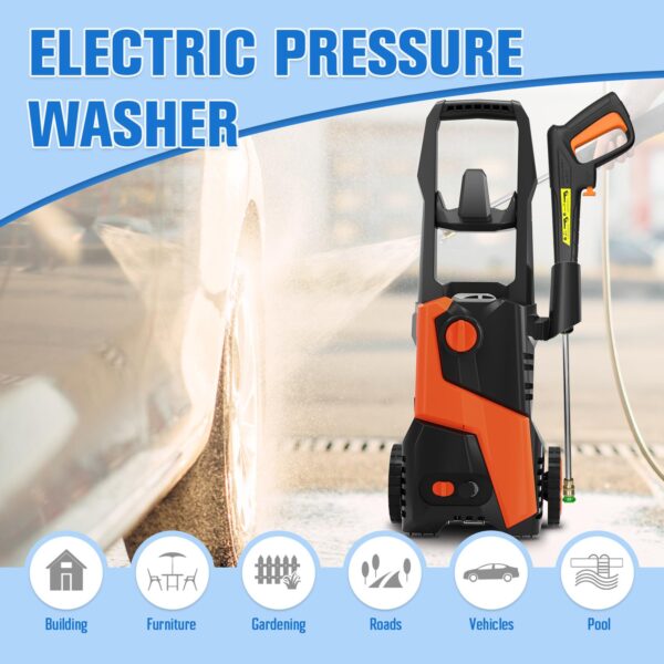 Powerful Electric Pressure Washer 4800PSI - Image 6